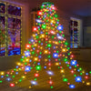 Christmas Tree Waterfall Lights