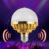RGB Strobe LED Rotating Light Bulb – Create a party atmosphere with colorful lights!