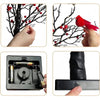Vintage light tree with cardinals — Brings warm atmosphere to your home