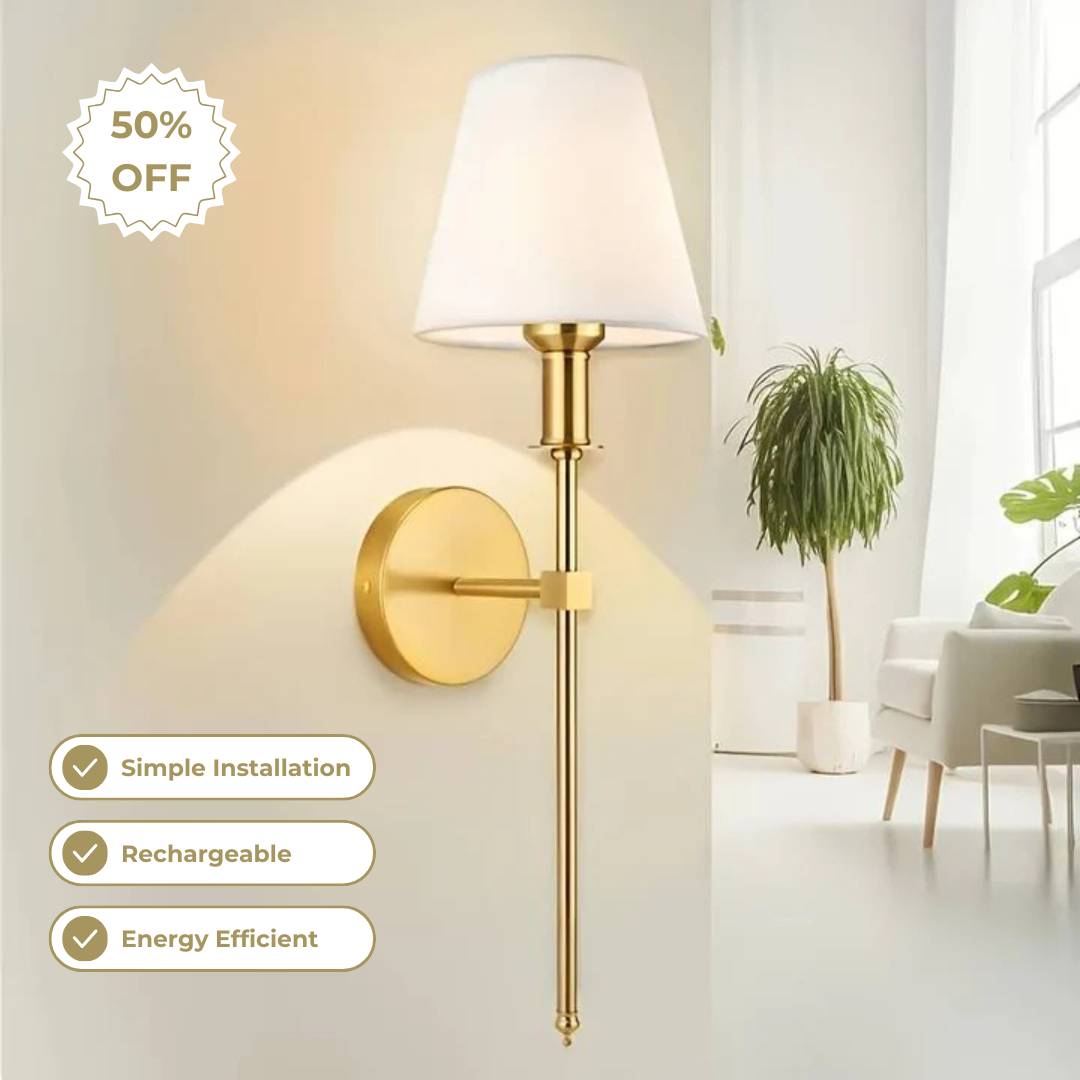 AuraGlow™ – Wireless Wall Light with Gentle Light