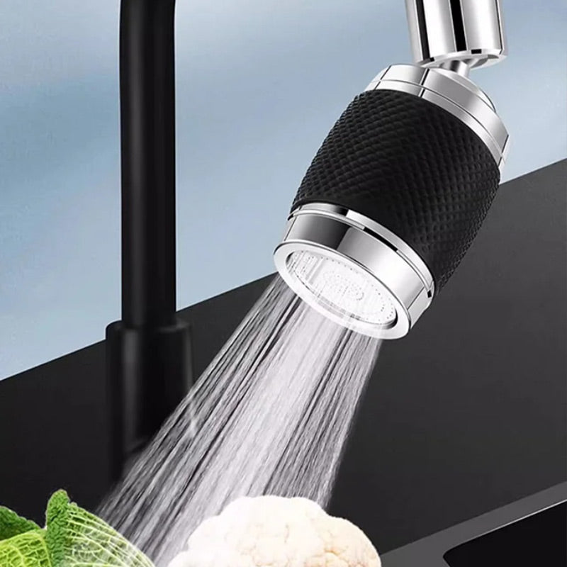 360° Rotatable Splash-proof Faucet Attachment – Easy and Clean Washing