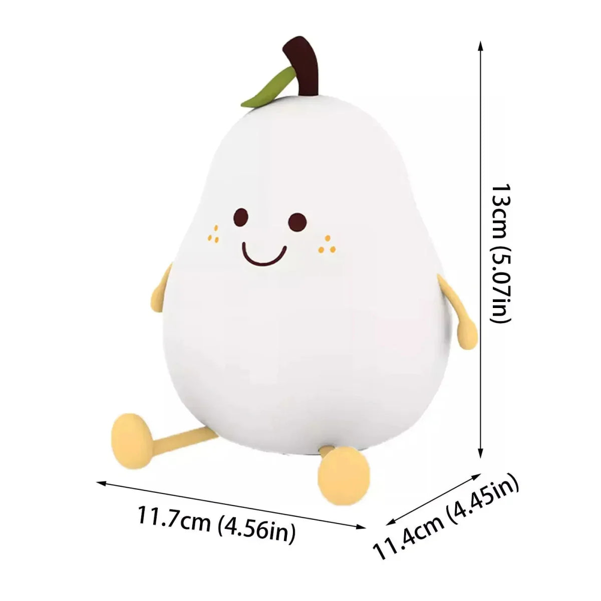 My Lumi Pear | Rechargeable Silicone LED Lamp