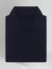 Buttonless Polo Shirt - Navy Blue