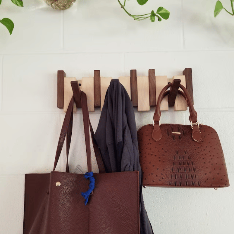 Wooden Coat Rack