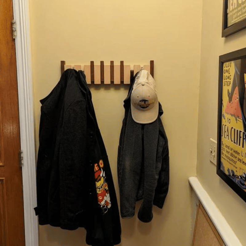 Wooden Coat Rack