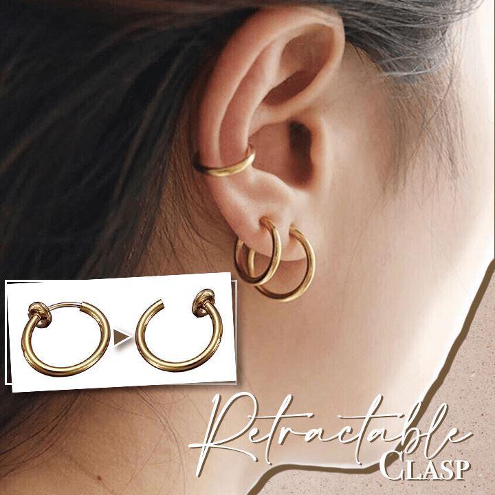 FauxChic™ | Retractable Earrings