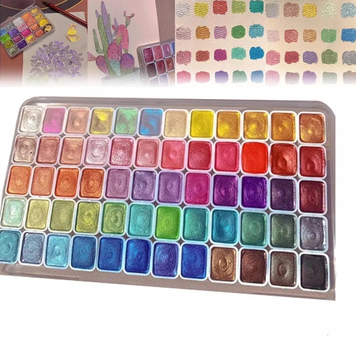 Kolorful™ - Mineral Powder Pearl Pigment Art Watercolor
