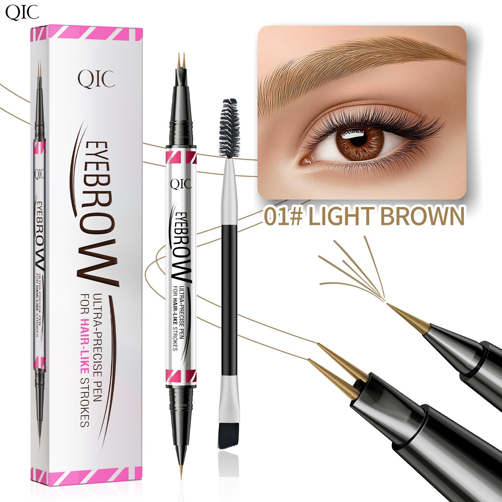 1+1 FREE | Double-headed waterproof pens without contamination
