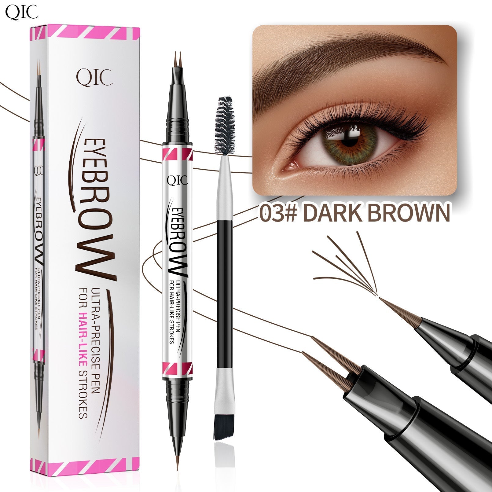 1+1 FREE | Double-headed waterproof pens without contamination