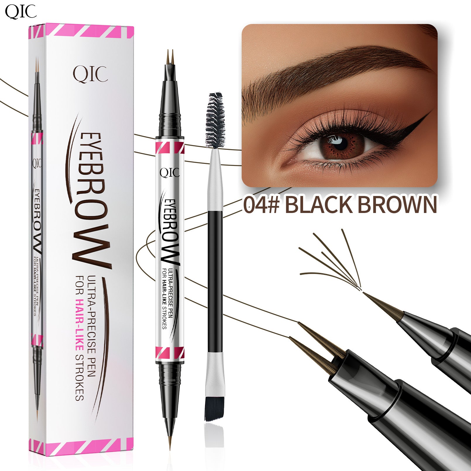 1+1 FREE | Double-headed waterproof pens without contamination