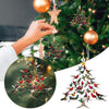 Hummingbird Tree Ornament – Colorful Charm & Warm Holiday Spirit