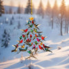 Hummingbird Tree Ornament – Colorful Charm & Warm Holiday Spirit