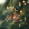 Hummingbird Tree Ornament – Colorful Charm & Warm Holiday Spirit