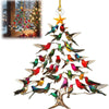 Hummingbird Tree Ornament – Colorful Charm & Warm Holiday Spirit